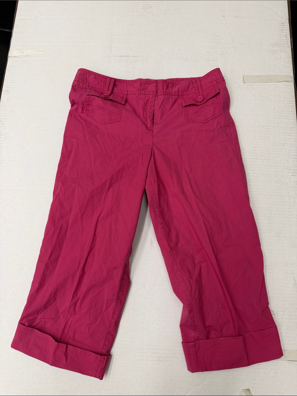 Women’s Liz & co size 10 Pink Cropped Pants